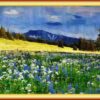 FIELD WITH FLOWERS|5 D DIAMOND PAINTING