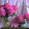 PURPLE FLOWERS|5 D DIAMOND PAINTING