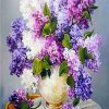 FLOWERS|5 D DIAMOND PAINTING