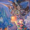 WOMEN UNICORN|5 D DIAMOND PAINTING