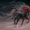 FLAME HORSE|5 D DIAMOND PAINTING