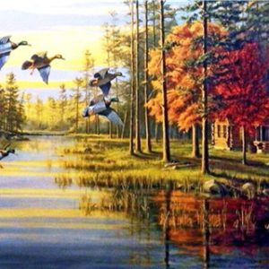 DUCKS|5 D DIAMOND PAINTING