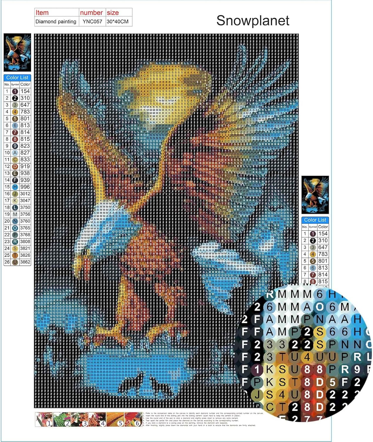 Eagle Diamond Painting Art Kits